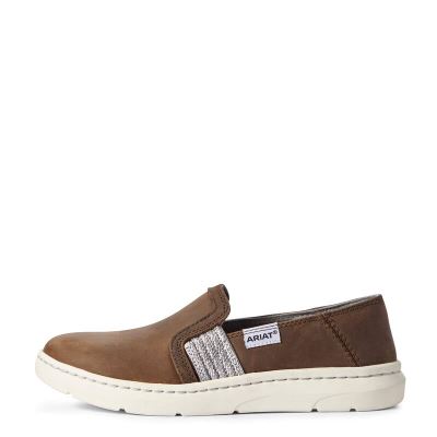 Ariat Ryder Koyu Kahverengi Slip On Bayan (24437-094)